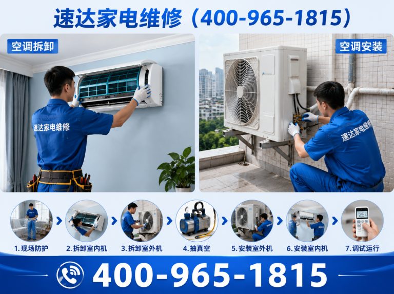 拉萨空调拆装展示图